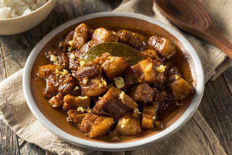 Filipino Pork Adobo .